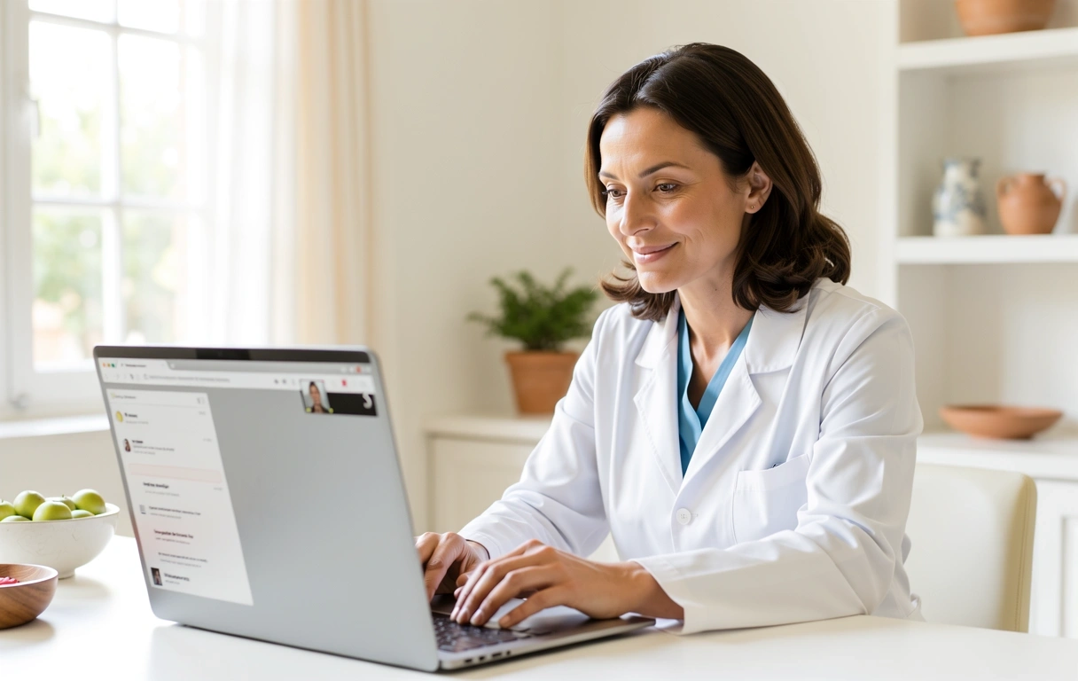 Consulenza online con esperta di nutrizione